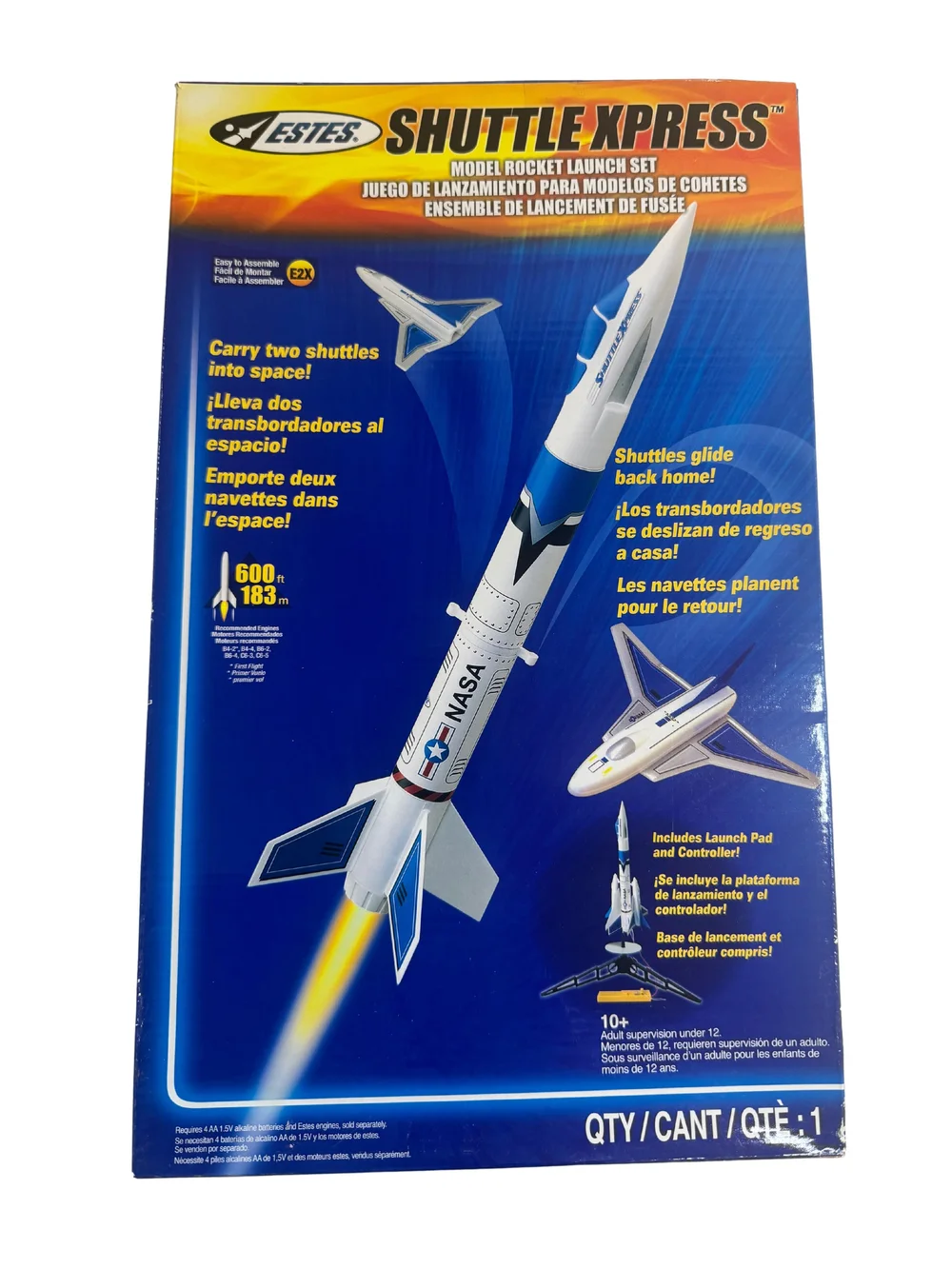 Buy Estes Shuttle Xpress Flying Model Rocket Launch Set - #1462